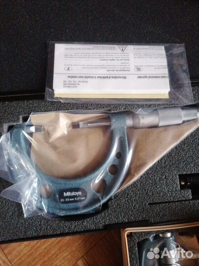 Микрометр СССР Mitutoyo штангенциркуль