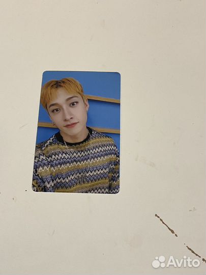 Неофициальная карточка банчана из stray kids