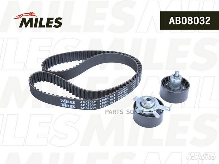 Комплект ремня грм ford focus/mondeo 1.6-2.0 -04 AB08032