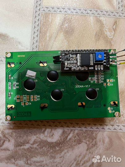 Датчики и символьный экран для Arduino