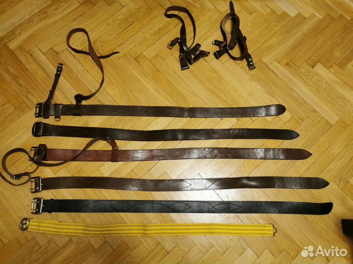 Ремни офицерские СССР