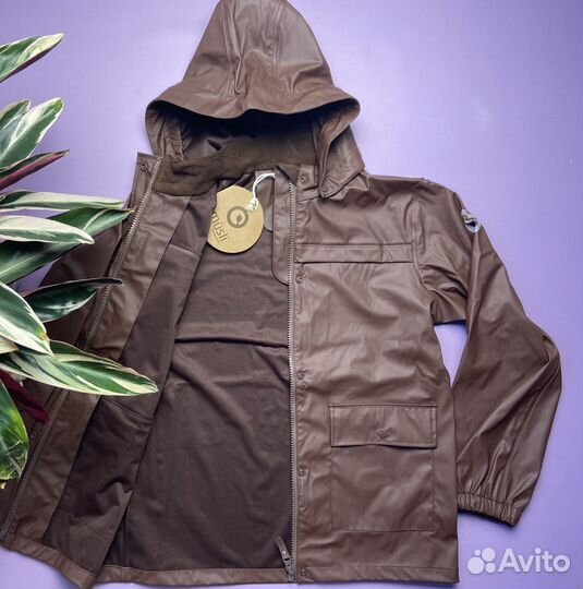 Куртка дождевик детская 140