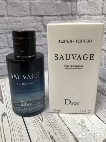 Christian dior sauvage тестер оригинал