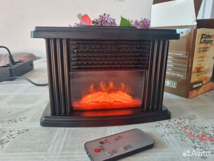 Печь камин мини