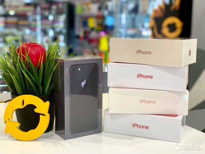 Apple iPhone 8 64gb Black б/у, рассрочка