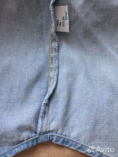 Джинсовая рубашка