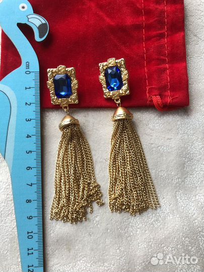 Роскошные винтажные серьги и клипсы Monet usa