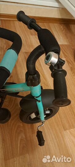 Велосипед коляска с ручкой