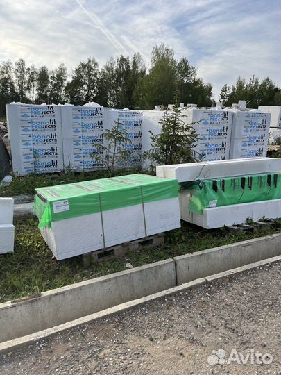 Газобетонный блок стеновой Bonolit 625x250x375 мм