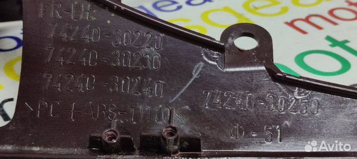 Вставка декоративная передней левой двери Lexus