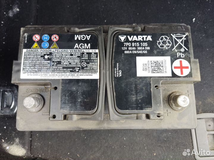 Аккумулятор Varta AGM