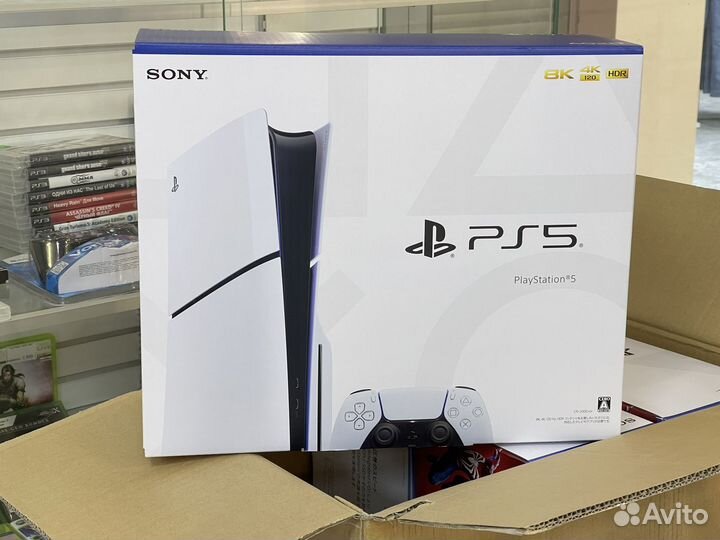 Sony Playstation 5 PS5 Slim с Дисководом Новая