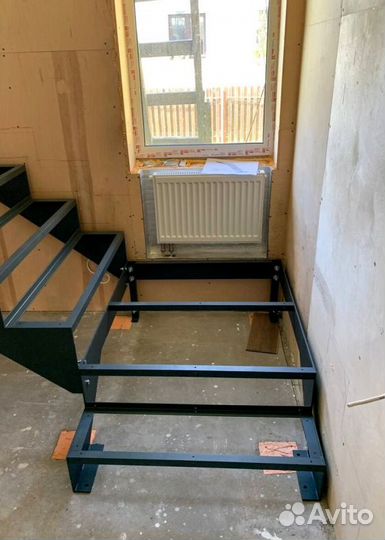 Лестницы на металлокаркасе