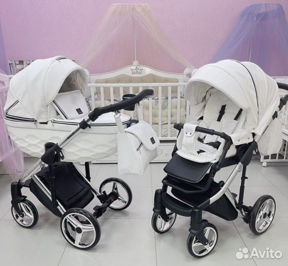 Коляска 2 в 1 adamex chantal