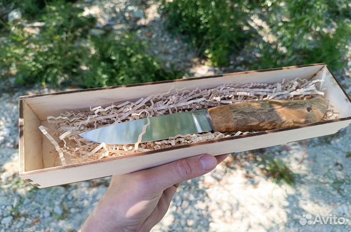 Нож охотничий ручной работы