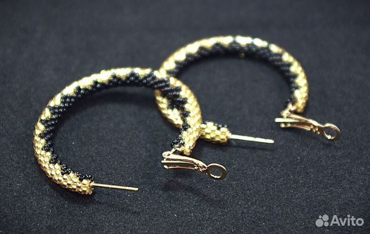 Серьги Конго нарядные