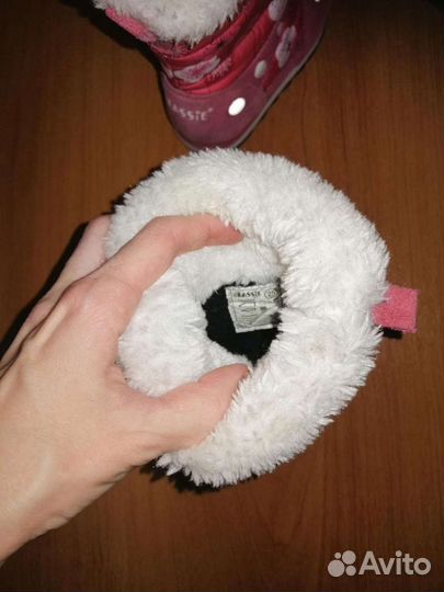 Обувь зимняя на девочку 3-4 года