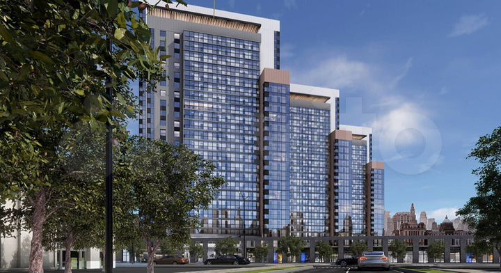 2-к. квартира, 64,6 м², 17/25 эт.