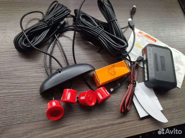 Комплект парктроников, красные