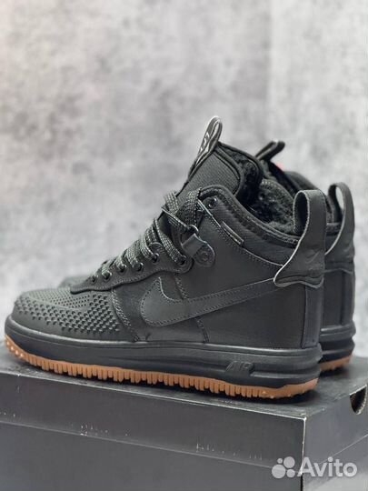 Кроссовки Nike Lunar Forse 1 Duckboot зимние (Арт.63248)