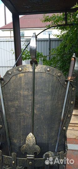 Кованый каминный набор