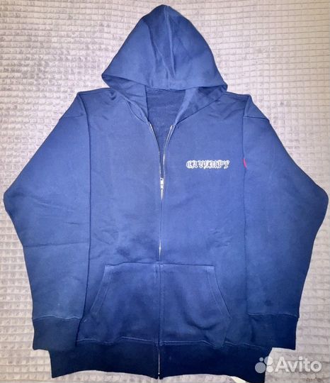 Зип худи cav empt синяя