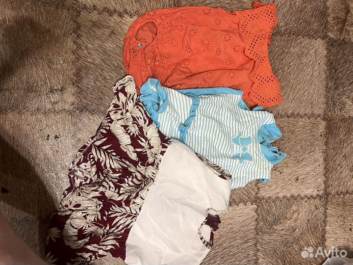 Вещи пакетом на девочку 68