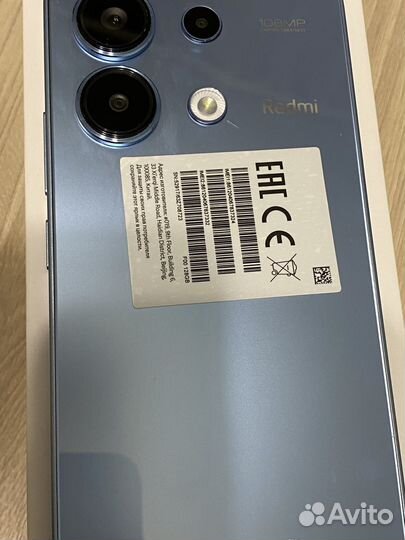 Xiaomi Redmi Note 13, 6/128 ГБ
