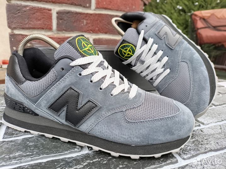 Кроссовки New balance 574 натуральная кожа
