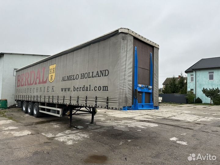 Полуприцеп бортовой Burg BPDO 12-27, 2001