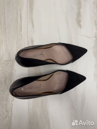 Туфли кожаные