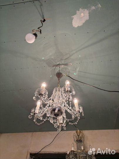 Люстра чехия