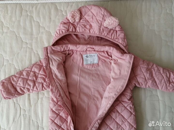 Комбинезон демисезонный размер 80