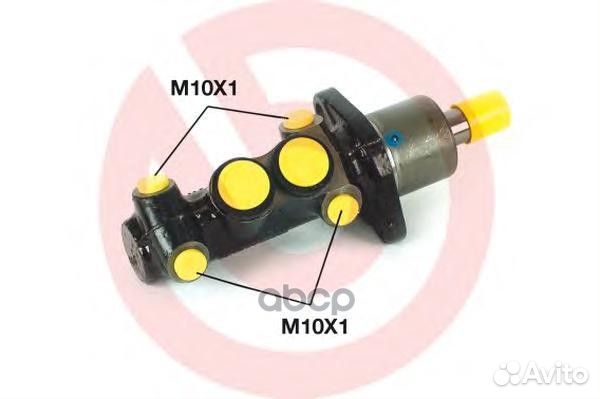 Цилиндр тормозной главный seat cordoba (6K1 6K