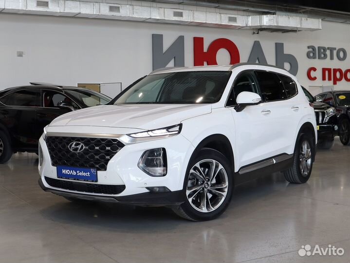 Hyundai Santa Fe 2.2 AT, 2018, 40 700 км
