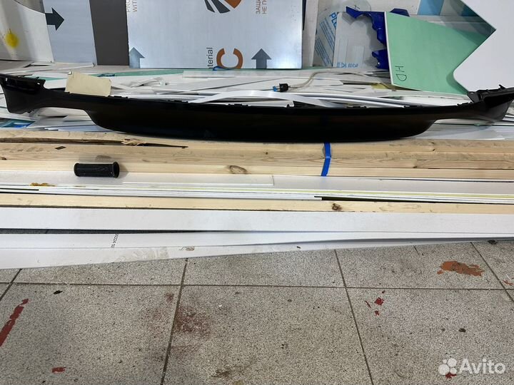 Губа на бампер Toyota Camry 70-75