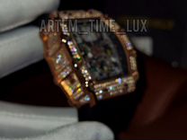 Роскошные Часы Richard Mille с камнями