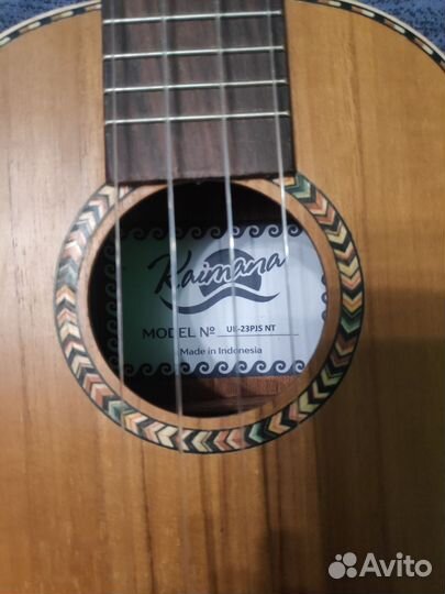 Укулеле концерт Kaimana UK-23PJS NT массив
