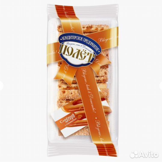 Опт - Слоёный десерт Полёт с Карамелью 200г