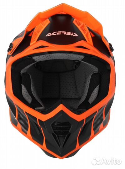 Мотошлем Acerbis X-track Orange 2023