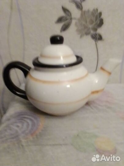 Чайник заварной фарфоровый