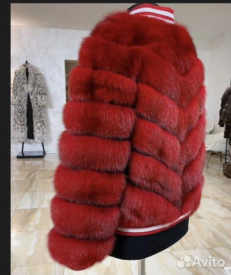 Шуба из куницы