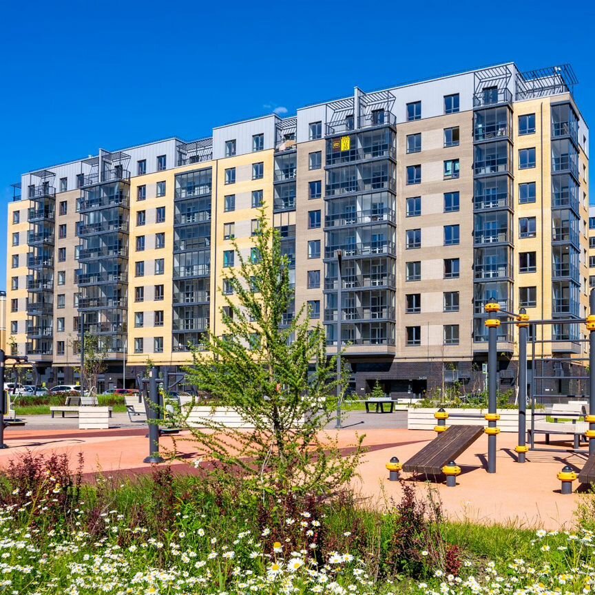 2-к. квартира, 56,6 м², 10/12 эт.