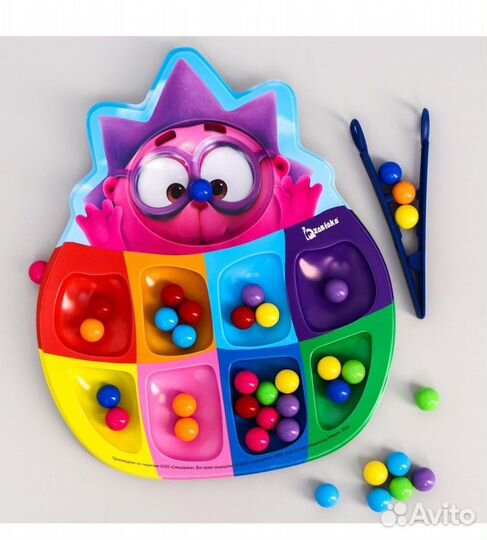 Сортер «Смешарики: Весёлые бусинки»