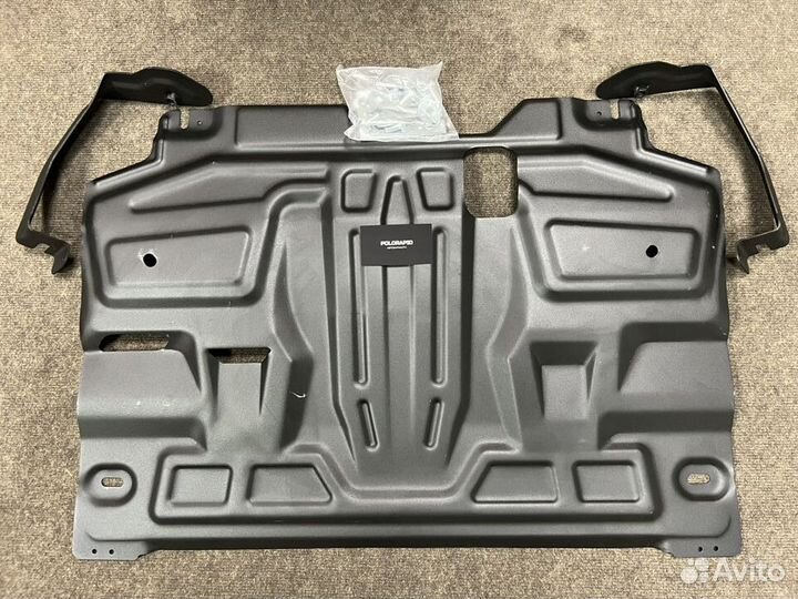 Защита двигателя VW Polo Skoda Rapid металл