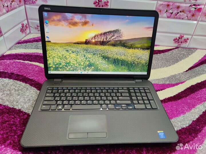 Ноутбук dell экран 17.3 дюйма intel core i3