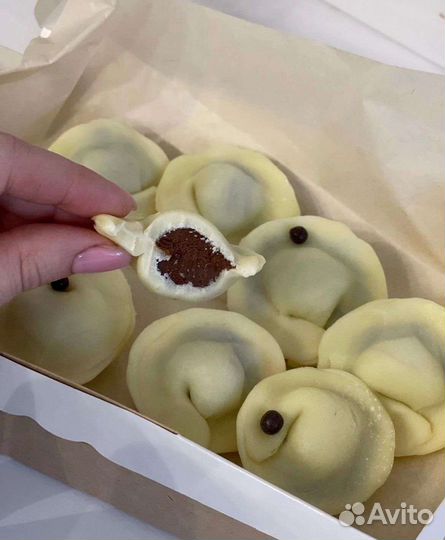 Шоколадные пельмени