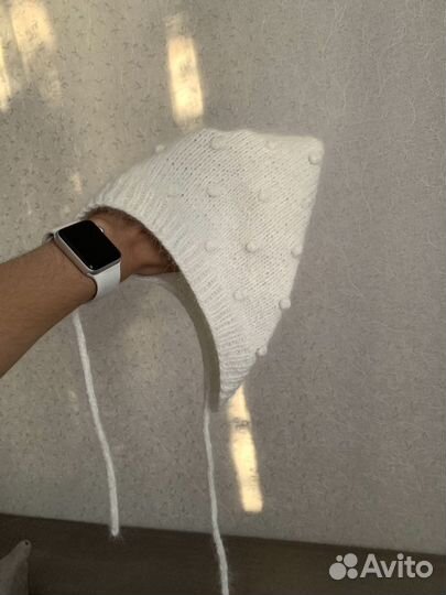 Чепчик/шапочка на завязках/гномик