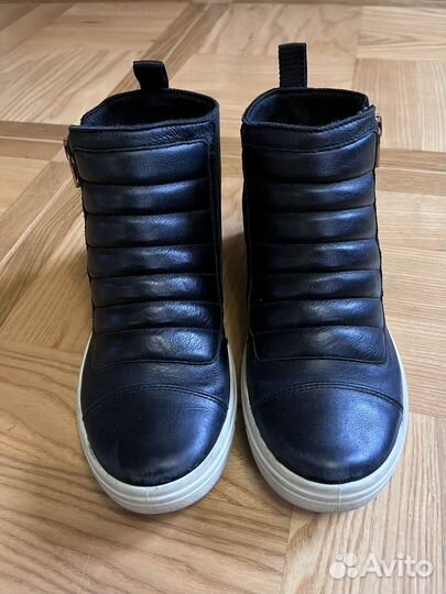 Ботинки демисезонные для девочки ecco 33