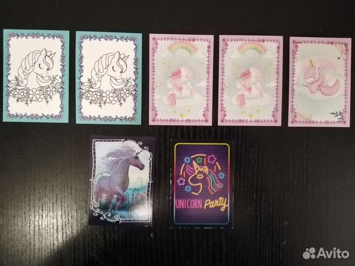 Наклейки и карточки